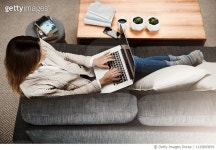 1125893879 | 게티이미지코리아 | Working from home never felt like work anyways Royalty-Free 이미지