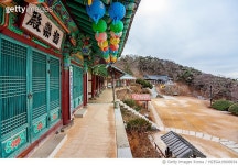 에이에스엠케이(주)-제195호 | MZEGA19000934 | 게티이미지코리아 | 충남 서산 부석사(문화재자료 제195호) 풍경 Rights-Managed 이미지