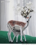 MZFMD19000025 | 게티이미지코리아 | Antic and Deers Oil on canvas 163 x 130 cm 2012 Rights-Managed 이미지