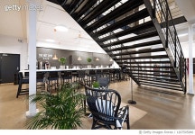 Cafeteria Home(카페테리아홈) | 1207505066 | 게티이미지코리아 | Modern Nordic interior - modern kitchen and cafeteria Royalty-Free 이미지