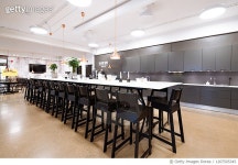 Cafeteria Home(카페테리아홈) | 1207505345 | 게티이미지코리아 | Modern Nordic interior - modern kitchen and cafeteria Royalty-Free 이미지