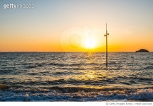 MBRF20007089 | 게티이미지코리아 | 용유해변 일몰 Royalty-Free 이미지