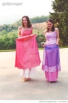 1371391418 | 게티이미지코리아 | Y2k Prom Dresses 2000s Best Friends Vintage Family Photo Royalty-Free 이미지