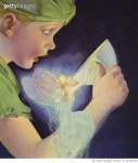 LLM7183130 | 게티이미지코리아 | Illustration for The Peter Pan Story Picture Book (Whitman Publishing Co, 1934). Rights-Managed... 