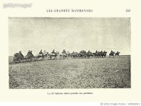 1440092819 | 게티이미지코리아 | French army artillery on military manoeuvres, Victorian history warfare, 19th Century Royalty... 