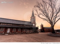 MZMED23000023 | 게티이미지코리아 | 나바위성당, 전북 익산 Rights-Managed 이미지