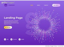 2151935389 | 게티이미지코리아 | Data Analytics Page Design with Abstract Background Royalty-Free 이미지