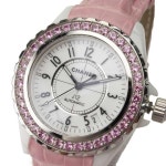 Bighit The total brand wholesale: 샤넬 (CHANEL) J12 오토매틱 ピンクサファイアベゼル 시계 H1337 핑크 계 | 라쿠텐 일본