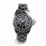 x다이아몬드(H1625) | 라쿠텐 일본 BRANDOFF: 샤넬 J12 12 P다이어 워치 손목시계 시계 레이디스 세라믹 x다이아몬드(H1625)