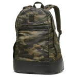 Brand Shop AXES | 日本樂天市場: 柴油包人DIESEL X03485 PR608 H5254 HIDE ON THE ROAD帆布背包背包GREEN CAMOUFLAGE/BLACK