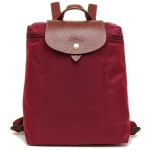 Brand Shop AXES | 日本樂天市場: Longchamp包LONGCHAMP女士1699 089 C87 puriaju LE PLIAGE BACKPACK帆布背包·背包GARNET RED