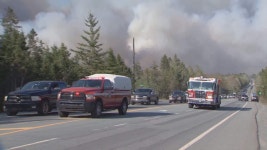 N.S. crews battle wildfire as residents evacuate area | CBC.ca N.S. crews battle wildfire as residents evacuate area