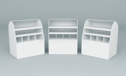 3D box display stock illustration. Illustration of empty - 25644160