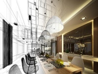 Abstract Sketch Design of Interior Kitchen Stock Illustration - Illustration of relax, engineering: 45096875 Abstract Sketch... 