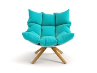 Armchair Isolated On White Background 3D Rendering Stock Illustration - Image: 80129179 Armchair isolated on white background 3D... 