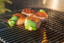 Barbecue in the garden stock photo. Image of grill, hunger - 62466742