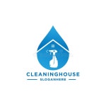Clean House Logo Design Vector Element Stock Vector - Illustration of city, cityscape: 219931806