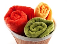 Bath Towels stock photo. Image of bathroom, bath, carpet - 13148342