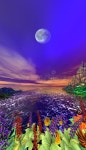 Digital stock illustration. Illustration of creek, land - 250014