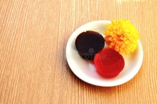 Red Jelly stock image. Image of nature, water, glowing - 2022083