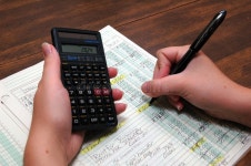Check stock image. Image of checking, check, bookkeeping - 2009813