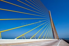 Bridge stock photo. Image of mark, clouds, denmark, transport - 7202112