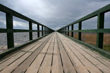 Bridge stock photo. Image of fishervista, lake, symmetry - 829010