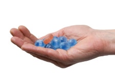 Candies In A Hand Royalty Free Stock Images - Image: 15124089 Candies in a hand