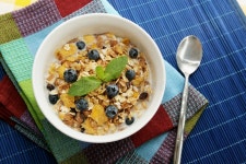 Breakfast in bed stock image. Image of morning, girl, weekend - 4134689