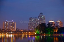 Sharjah at Night stock photo. Image of emirates, dubai - 3461764