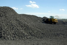 Cars with coal stock image. Image of cargo, resources - 24349805