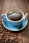 Coffee Cup Beans stock photo. Image of filter, rich, background - 34993368