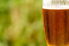 Glass of beer stock photo. Image of drop, cold, brown - 29120778