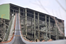 Conveyor belt stock image. Image of building, rubbish - 53372703