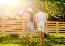Couple in Love N Park, American Style. Stock Photo - Image of love, nature: 120282906