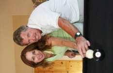 Couple in a restaurant stock image. Image of married, casual - 600075