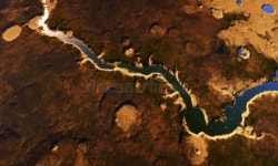 Digital stock illustration. Illustration of creek, land - 250014