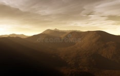 Digital stock illustration. Illustration of creek, land - 250014