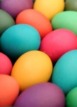 Easter eggs stock image. Image of decorated, color, colored - 19289913