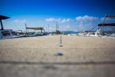 Free Public Domain CC0 Image: Empty Boardwalk Of Ship Dock Picture. Image: 82995504