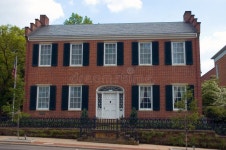 Federal Style Home stock image. Image of home, building - 770029