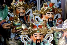 Figures of Buddha in China stock image. Image of oriental - 4535431