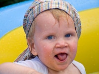 Fun in the pool stock photo. Image of indoor, float, active - 5301612