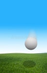 Gold ball on sky stock photo. Image of panoramic, macro - 4635064