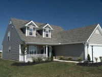 House with Red Roof and Triple Garage Stock Image - Image of landscaping, garage: 14553043 House With Red Roof And Triple Garage... 