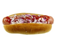 Beef Burger Over White On A Plate Stock Image - Image of isolated, lunch: 1118549