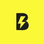 Letter B logo stock illustration. Illustration of abstract - 245398052