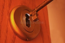 The KEY stock image. Image of inside, arriving, home, gold - 570001