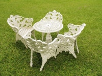 Formal Patio stock photo. Image of garden, lawn, chairs - 770002