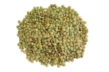 Green Lentils stock photo. Image of vegetable, sack, dried - 3472966